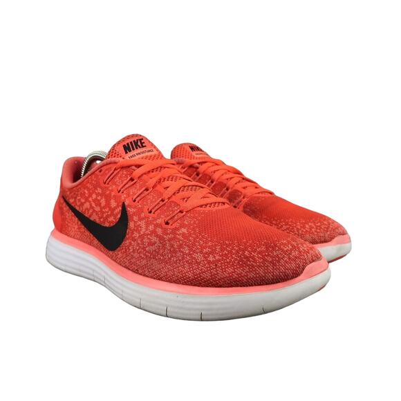 Nike Shoes Womens 9.5 Athletic Trainer Free RN Distance Running Performance Red - Picture 1 of 13
